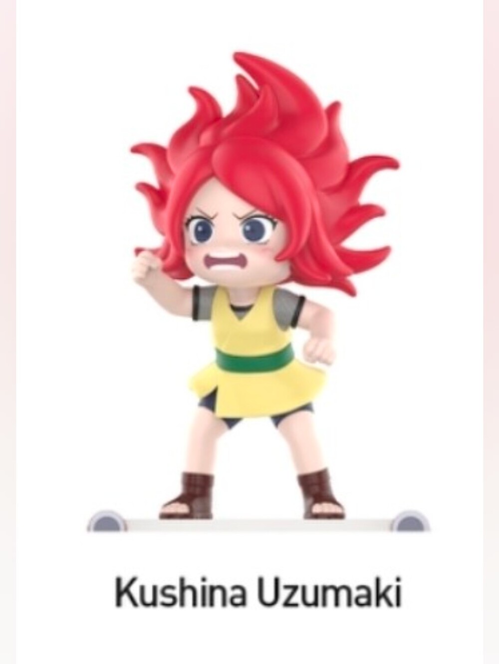 Pop Mart Naruto Shippuden Childhood- Kushina Uzumaki Chibi Figure